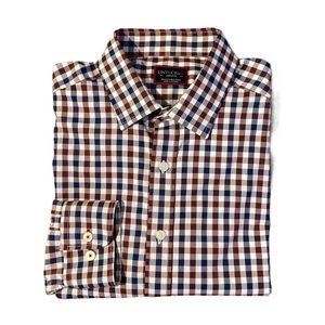 Untuckit Wrinkle Free Plaid Button Down Shirt